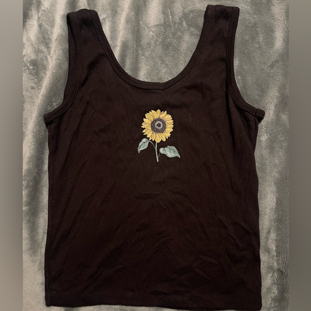 Sunflower graphic tank